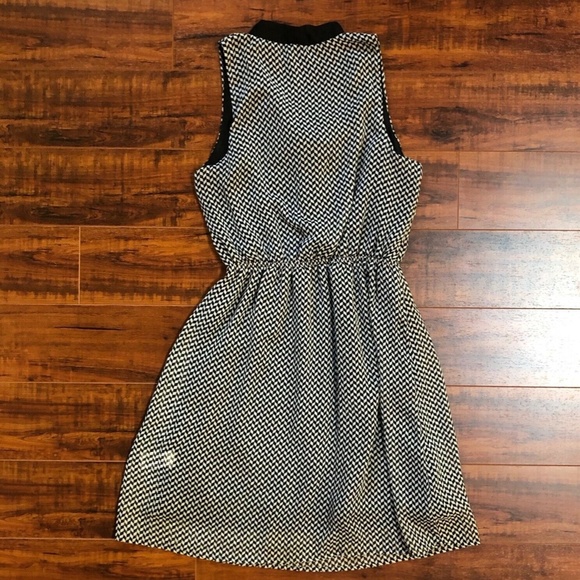 Vintage Secretary Black & White Babydoll Dress - Picture 10 of 11